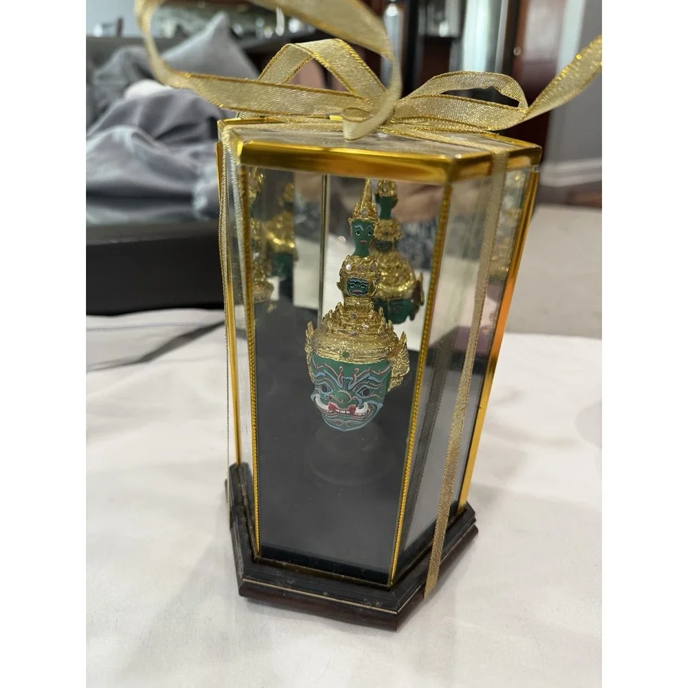 THAI BUDDHA KHON GOLD MASK LUCK‎ CASED
